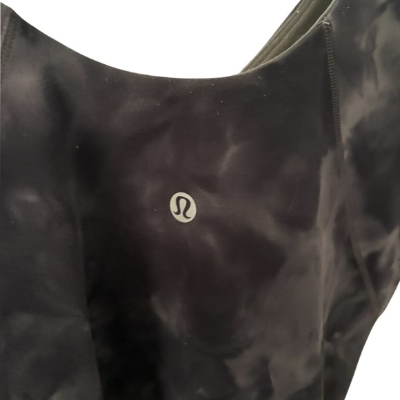 Lululemon Align Tank Diamond Dye Pitch‎ Grey Graphite Grey Size 12 - Picture 5 of 7